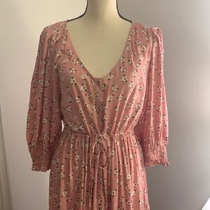 Floral Pink Dress